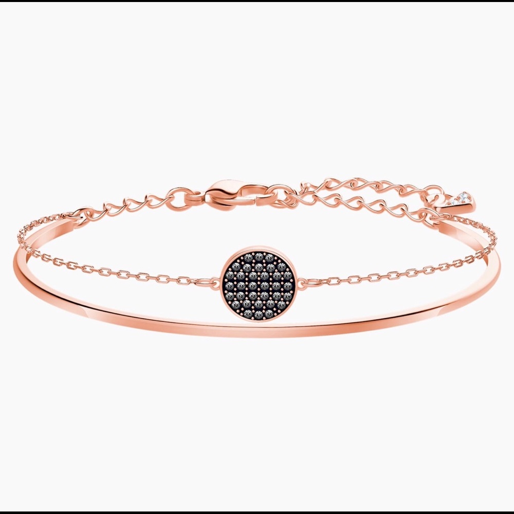 Swarovski Ginger Bangle rose gold tone plated
